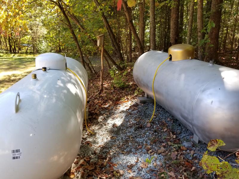 Connecting 2 500 Gallon Propane Tanks Together